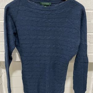LAUREN boat neck sweater